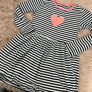 Striped Long Sleeve Dress